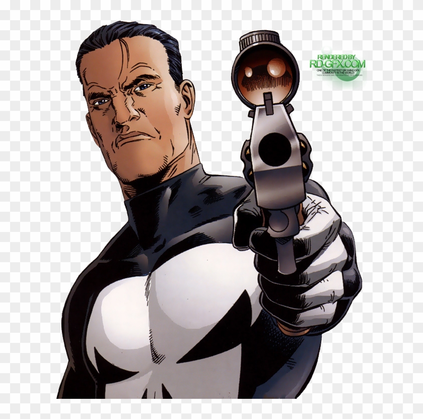 Punisher Steve Dillon Art Clipart