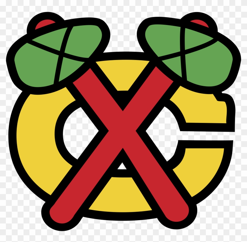 Chicago Blackhawks Logo Png Transparent - Chicago Blackhawks Logo Svg Clipart #802022