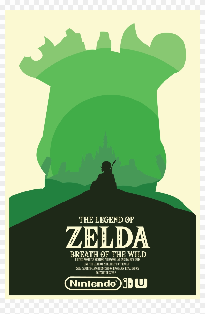 Fan Arta Botw Movie Poster I Made - Legend Of Zelda Poster Botw Clipart