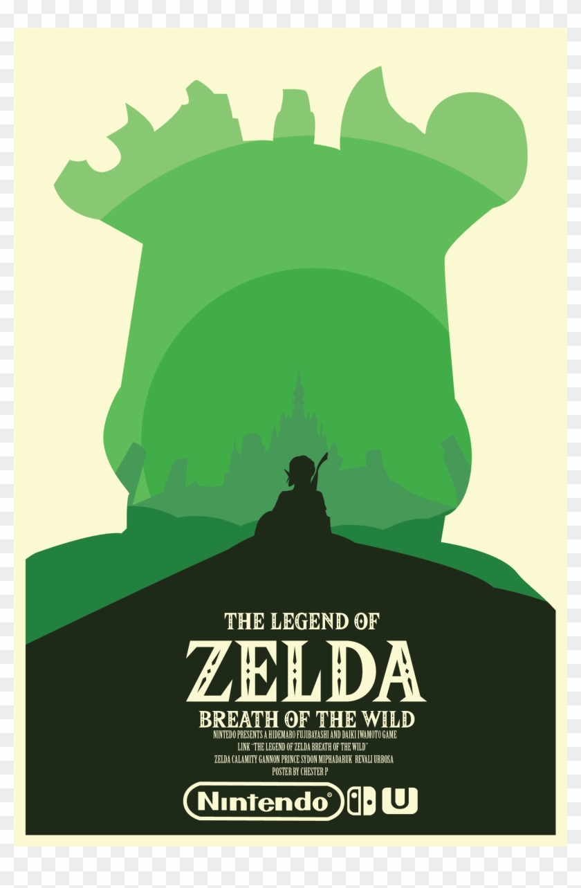 Fan Arta Botw Movie Poster I Made - Legend Of Zelda Poster Botw Clipart #802026