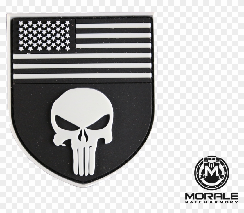 Punisher Morale Patch Armory Specs Material - We Own The Night Police Clipart #802136