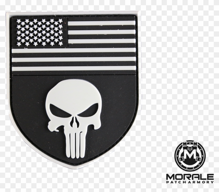 Punisher Morale Patch Armory Specs Material - We Own The Night Police Clipart