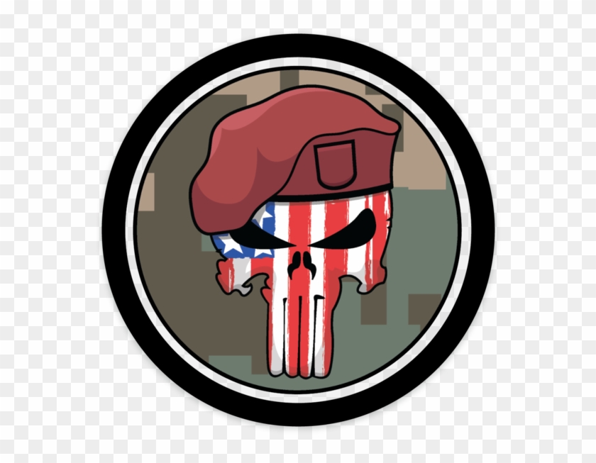 Punisher Disk Camo - Cartoon Clipart #802293