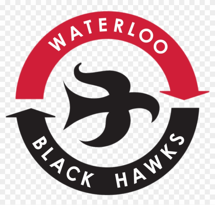 Waterloo Black Hawks Logo - University Of Arkansas Football Logo Clipart #802384