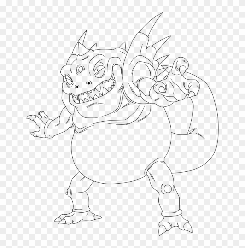 Ryan Shenron By Raykugen - Line Art Clipart