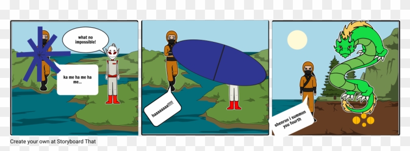 Dragon Ball Z Well Close Enough - Cartoon Clipart