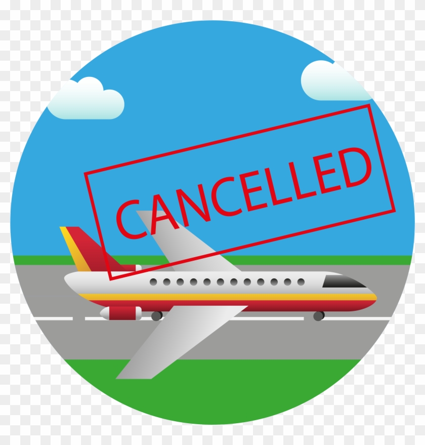 Your Rights When Your Flight Is Canceled, Flight Cancellation - International Association For Cryptologic Research Clipart #803261