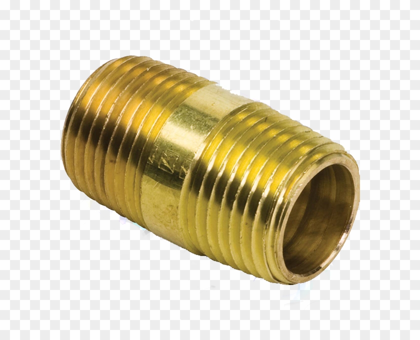 3/4″ Brass Nipple Ih-ba122b12 - Brass Clipart #803299
