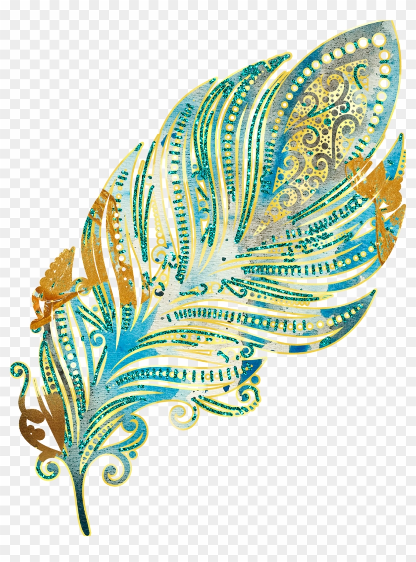 1500 X 1500 6 - Transparent Feather Pattern Png Clipart #803364