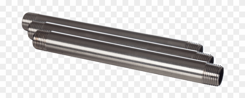 3/8" X 6" Pipe Nipple, Ss - Tool Clipart
