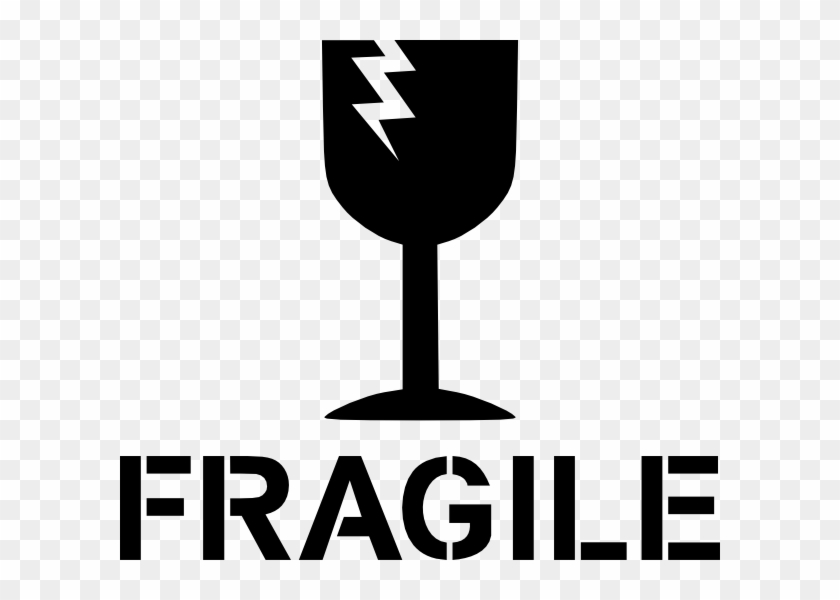 Fragile Logo Clipart