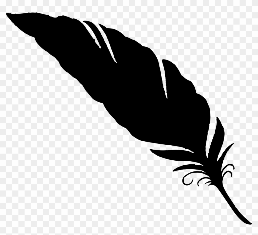2762 X 2386 31 - Feather Silhouette Transparent Background Clipart