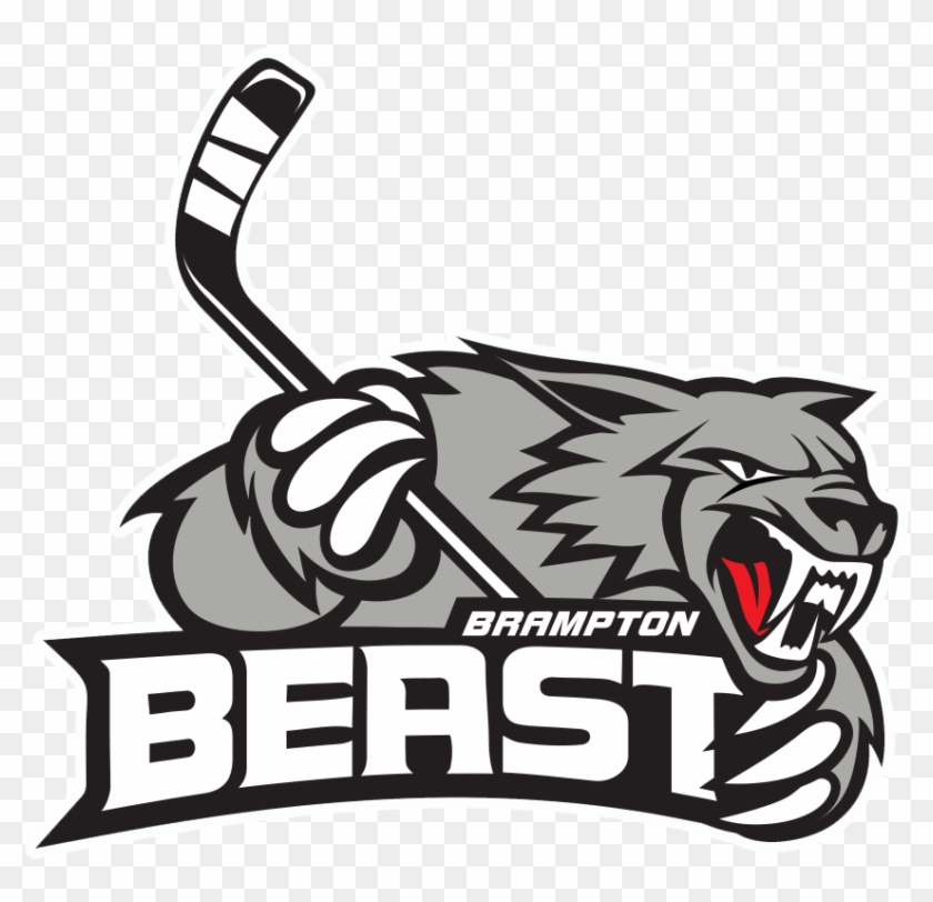 Brampton Beast Logo - Beast Hockey Clipart