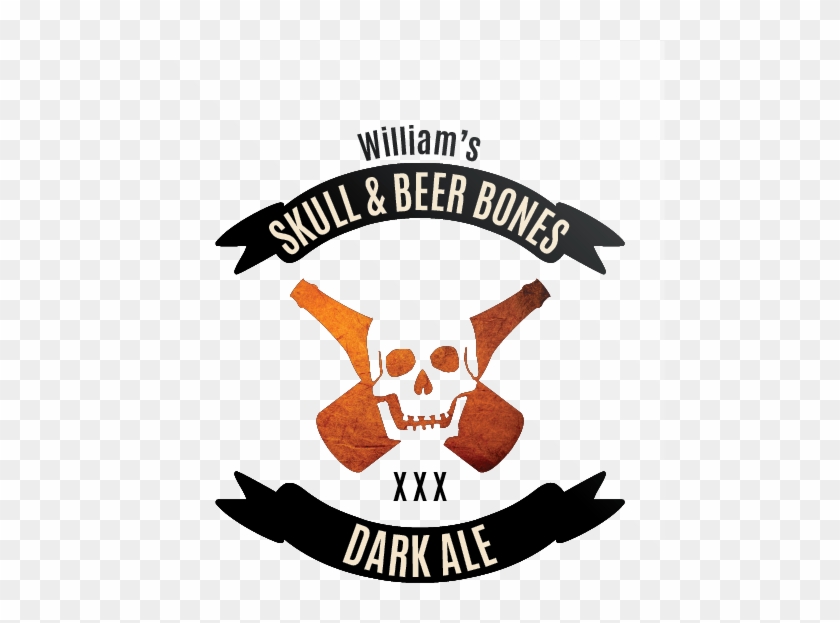 Skull And Beer Clipart