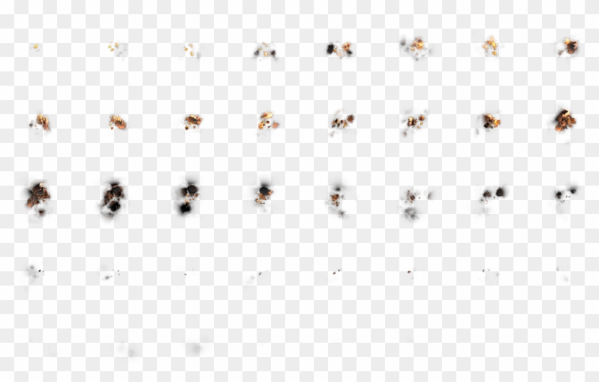 A Variation Of The First Fire Sprite Sheet - Animal Clipart #804548