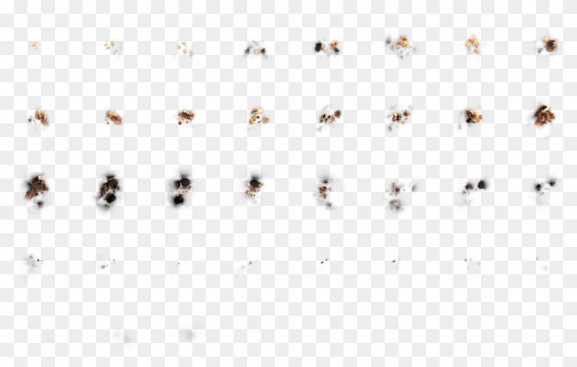 A Variation Of The First Fire Sprite Sheet - Animal Clipart