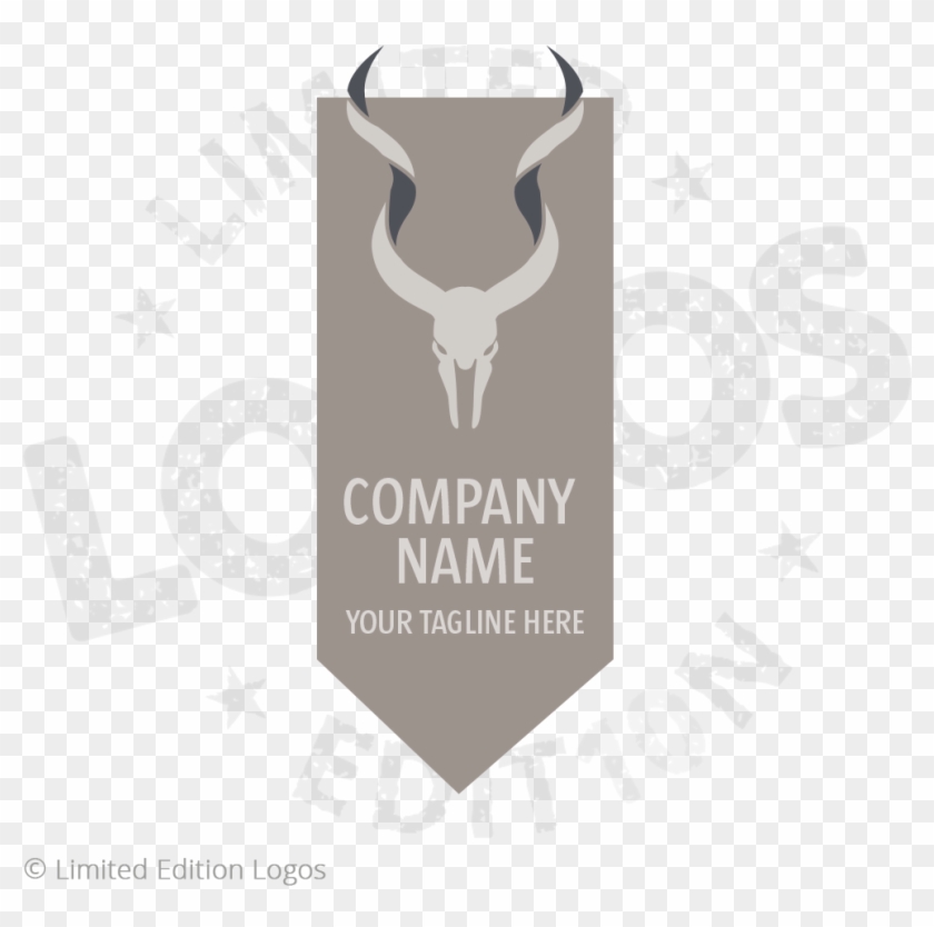 Antelope Skull Logo - Common Eland Clipart #804826