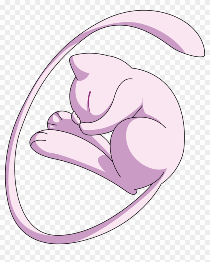 Evil Pastel Dinosaur - Mew Kawaii Clipart