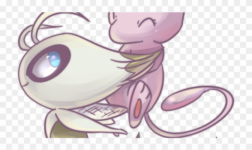 Pokemon Let's Go Pikachu Mew , Png Download - Mew And Celebi Clipart