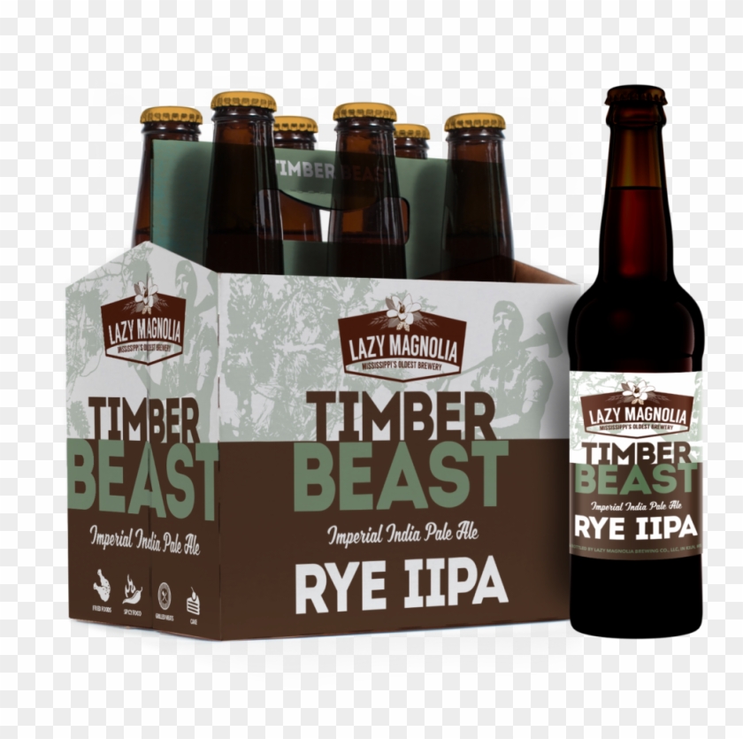 Timber Beast - Beer Bottle Clipart