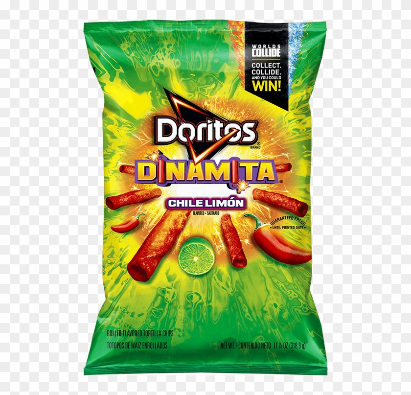 Doritos® Dinamita® Chile Limón Flavored Rolled Tortilla - Doritos Dinamita Chile Limon Clipart #805128