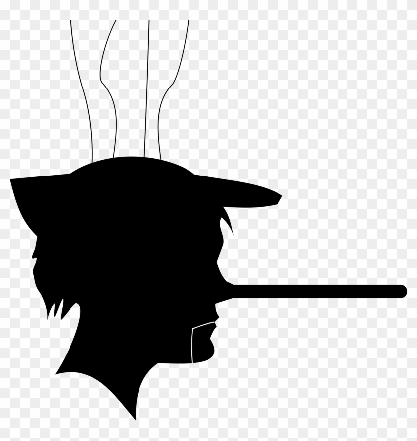 This Free Icons Png Design Of Pinocchio Puppet Silhouette Clipart #805246