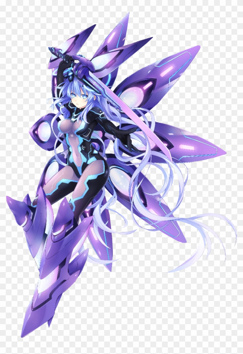 Purple Heart Next Render By Jessymoonn-damv37d - Hyperdimension Neptunia Next Purple Clipart