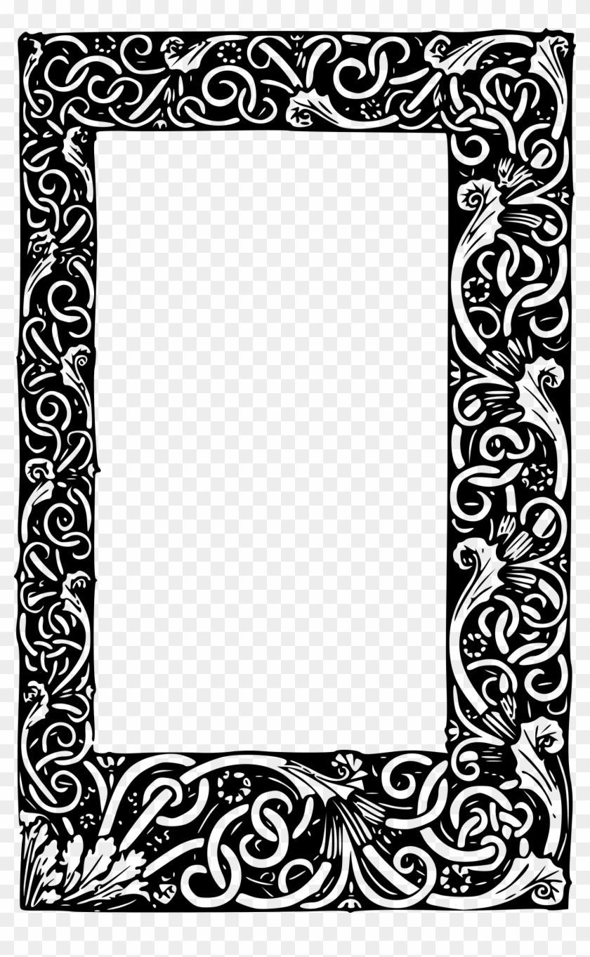 Big Image - Gothic Frames And Borders Clipart #805470