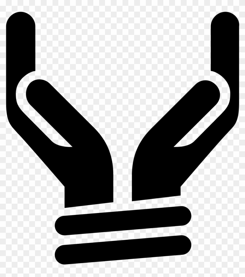 Graphic Transparent Profile Vector Hand - Two Hands Icon Png Clipart