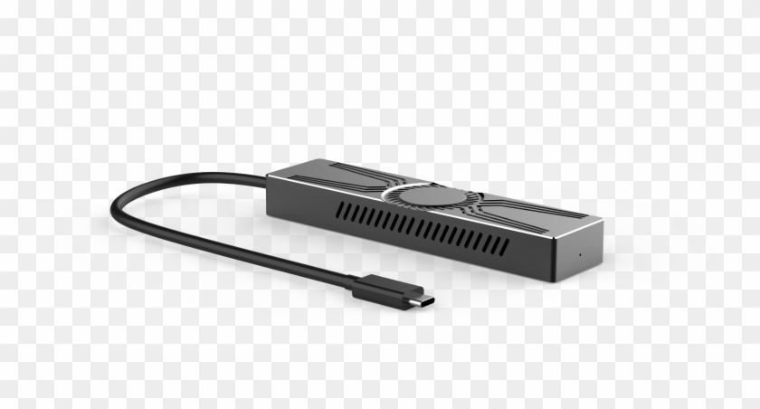 Thunderbolt™ 3 Usb-c To Nvme Ssd Adapter - Thunderbolt 3 To Nvme Clipart #805601