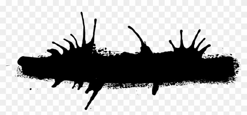 Brush Strokes Clipart Png - Silhouette Brush Transparent Png #805625