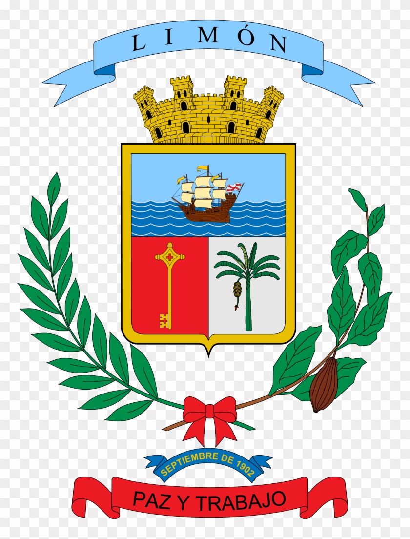 Escudo De La Provincia De Limón - Ajuntament De La Llagosta Clipart