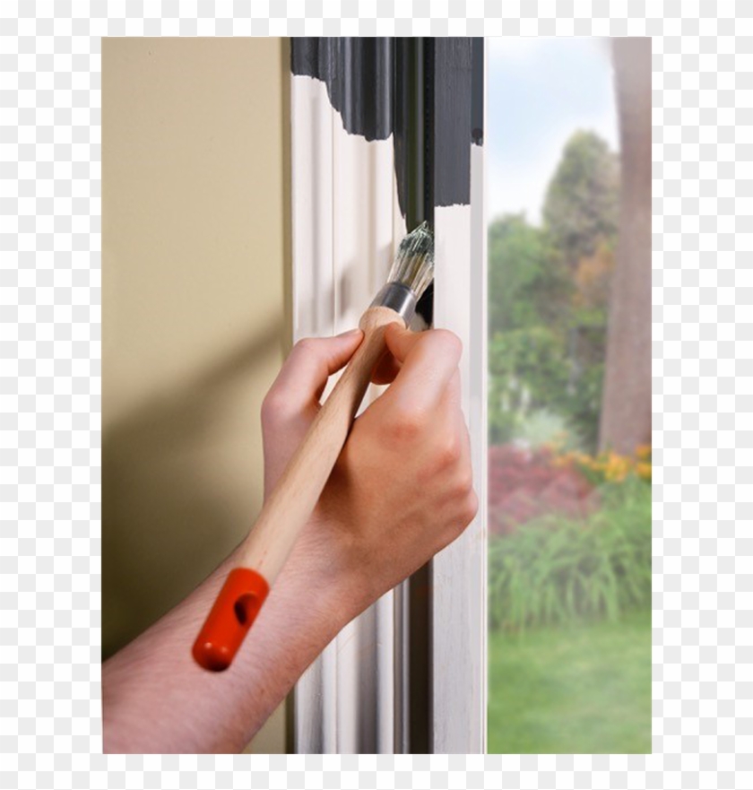 Uni-pro 25mm Easy Cutter Paint Brush - Window Clipart #805882