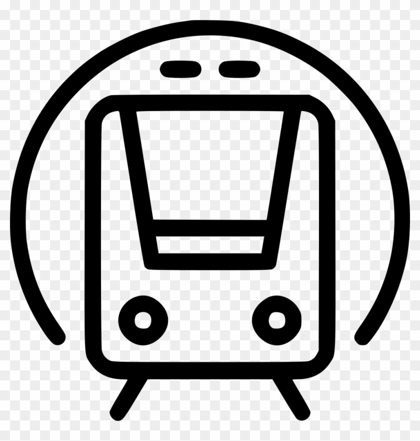 Png File Svg - Line Icon Train Png Clipart #805913