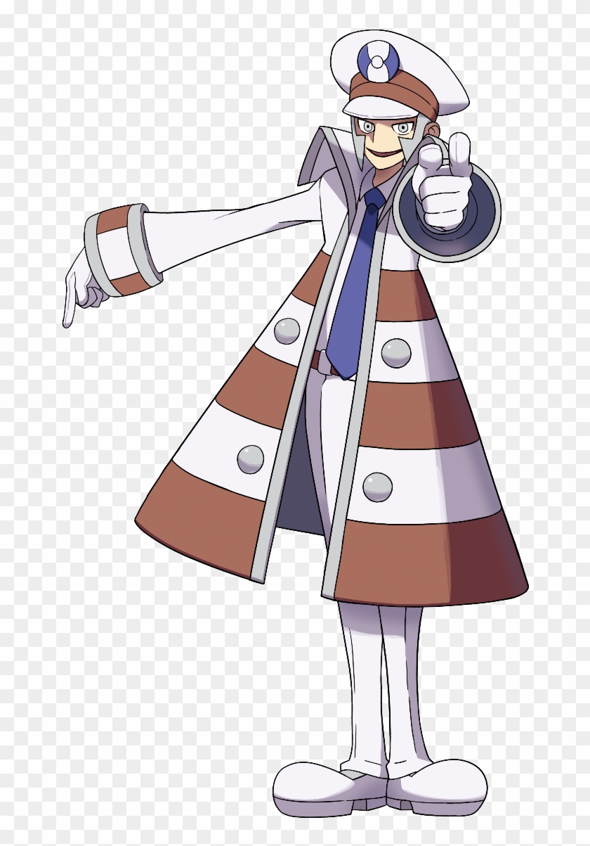 Subway Boss Emmet - Pokemon Subway Masters Clipart