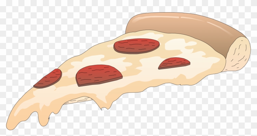 Pizza Vector Png - Cartoon Pizza Slice Png Clipart