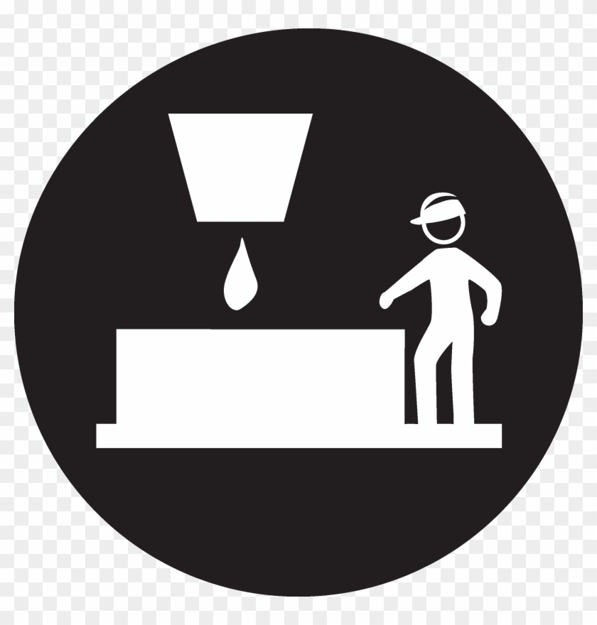 First, The Chosen Image Or Pattern Is Imprinted On - Traffic Sign Clipart #806908