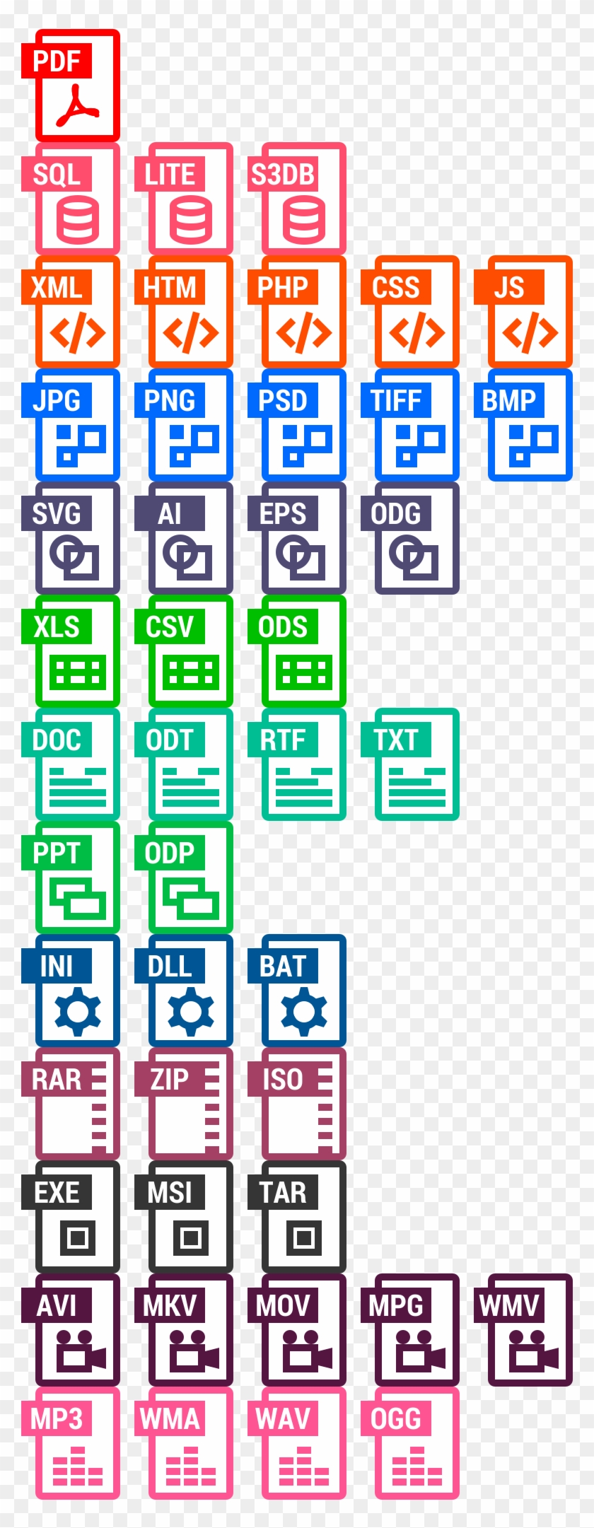 This Free Icons Png Design Of Windows 8-like Files Clipart