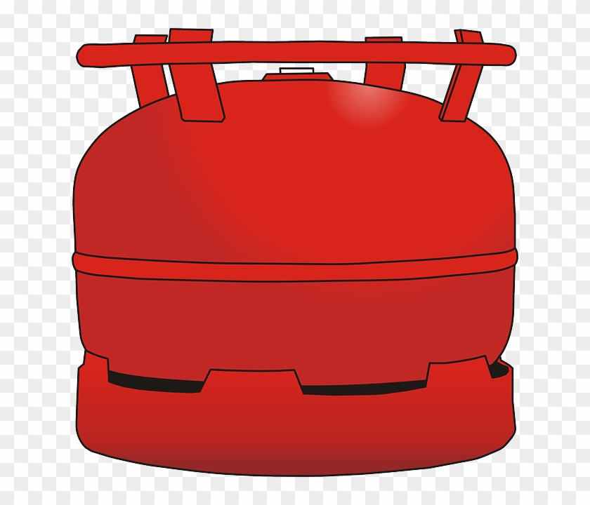 Cartridge, Gas Container, Gas Bottle, Bottle, Tank - Gas Bottle Clip Art - Png Download #807041