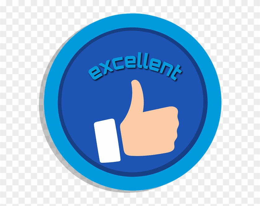 Like, Motivation, Word, Excellent, Blue, Icon, Clipart - Excellent Comments - Png Download #807042