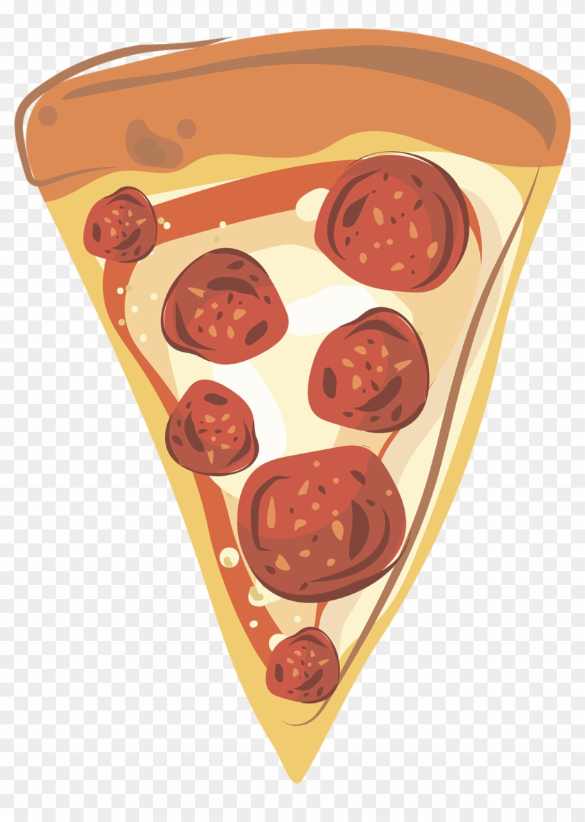 Pizza Makes Life Better - Illustration Clipart #807252