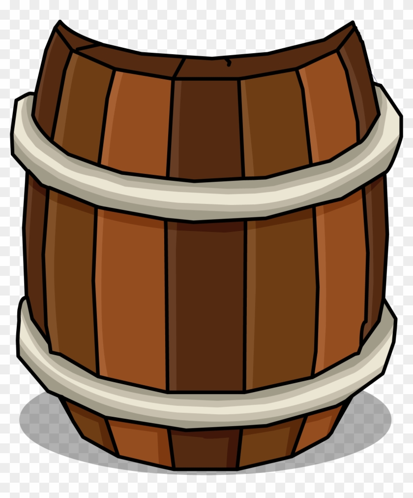 Image Black And White Barrel Clipart Barrell - Barrel Sprite - Png Download