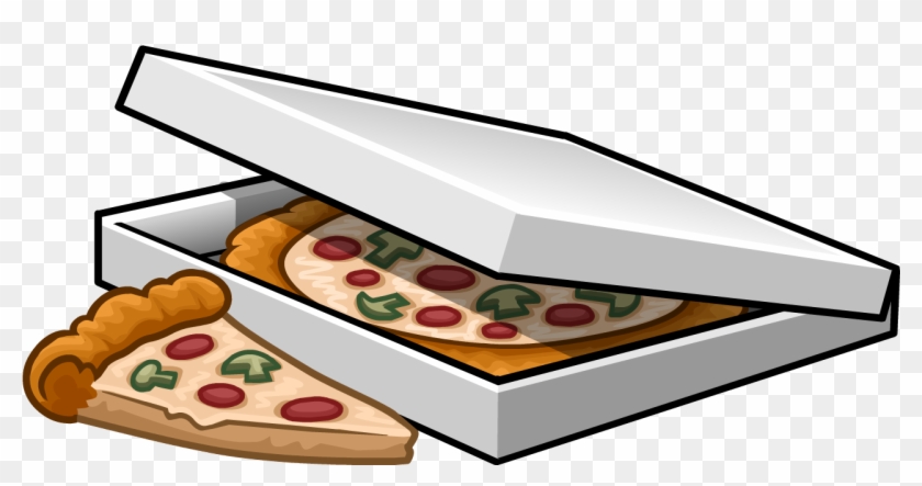 Box Clip Art Panda Free Images Pizzaboxclipart - Transparent Pizza Box Png #807326