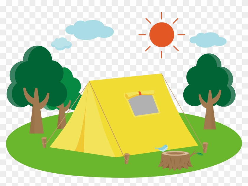 Campsite Picture Library Library - Camp Site Clipart - Png Download