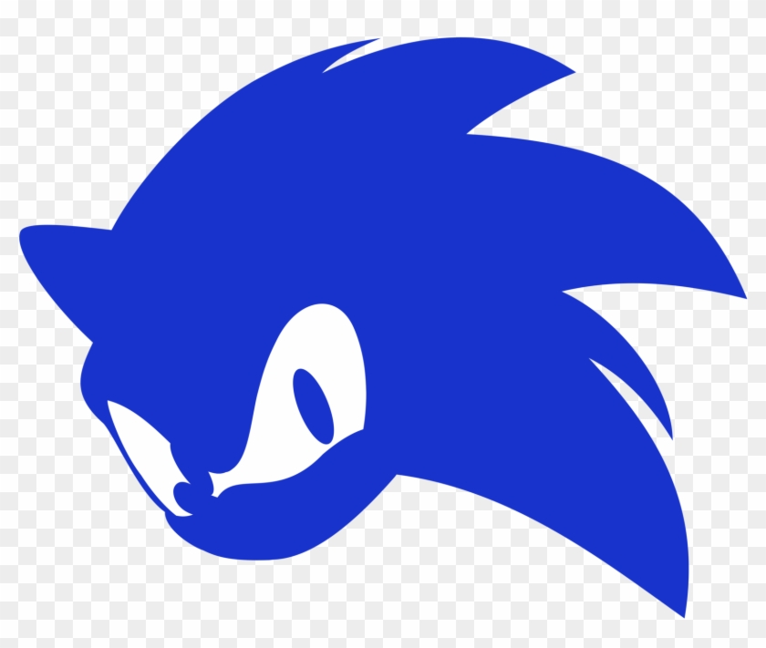 Sonic Logo - Sonic The Hedgehog Silhouette Png Clipart