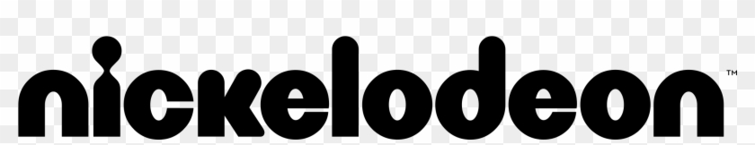 Nickelodeon Logo Black And White Clipart #807445