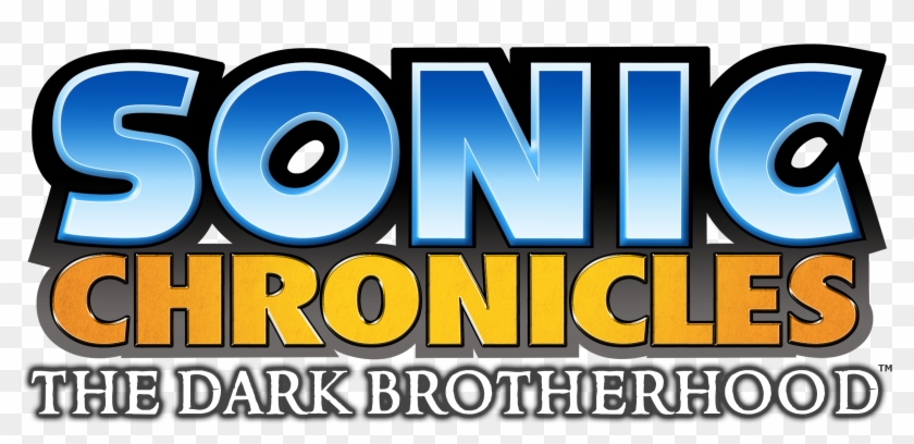 Sonicchronicles Logo - Sonic Chronicles The Dark Brotherhood Logo Clipart #807731