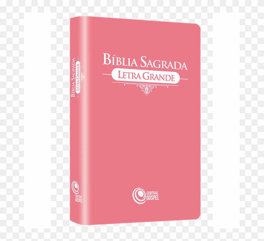 Biblia Sagrada Rosa - Book Cover Clipart