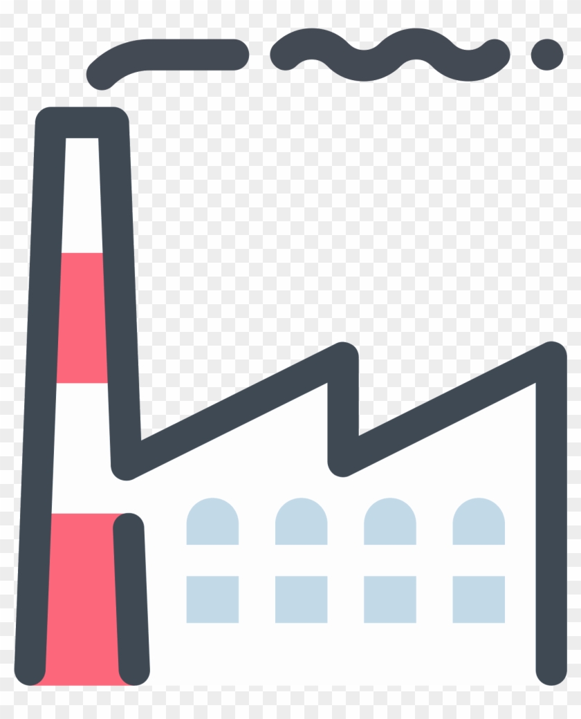 Factory Png - Industry Icon Png Clipart #807880