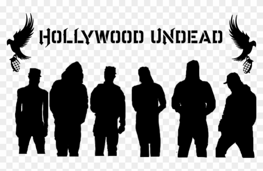 Hollywood Undead Png Clipart - Hollywood Undead Silhouette Transparent Png